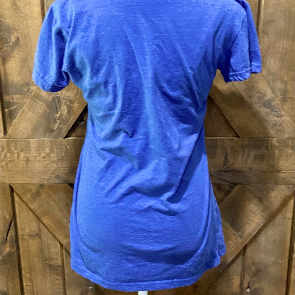 Blue Highland Heifer Short Sleeve Tee Sz M - Picture 6 of 14
